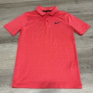 Like 🆕 Nike Golf Youth Small Tiger Woods Dri Fit Polo